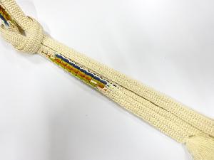 正絹　手組帯締め